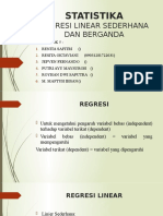 Kelompok 5 Regresi Linear Sederhana Dan Berganda