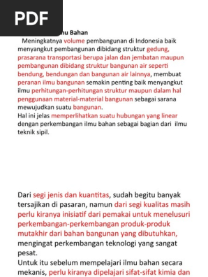 Sifat Fisik Dan Kimia Bahan Pdf