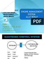 Sistem Kontrol (Ecu) Bahan Bakar Injeksi