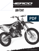 Sherco Owners Manual 2019 125-SE-R