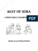 Free Sora Coloring Book