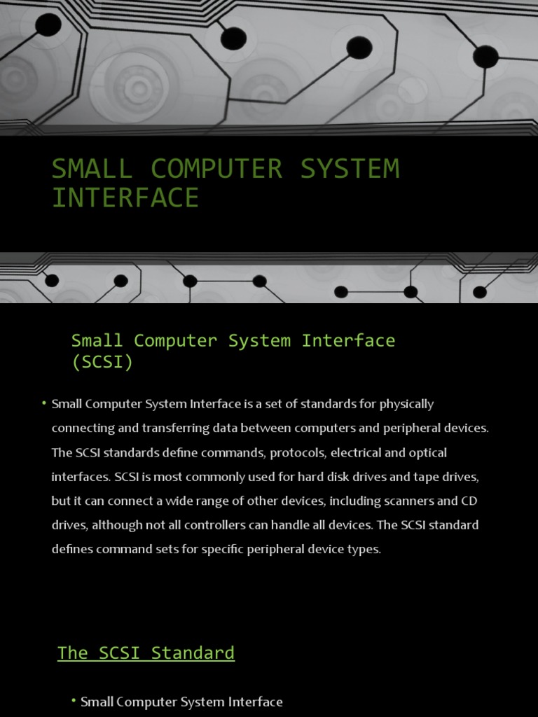 Small Computer System Interface PDF Protocols Digital