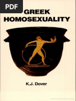 K. J. Dover Greek Homosexuality Updated and With A New Postscript ...
