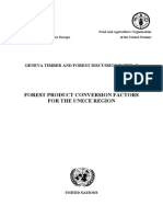 UNECE Forest Product Conversion Factors Report