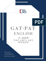 GAT PAT 1000 Vocab PDF