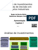 Análise de Investimentos Tomada de Decisão em Projetos Industriais