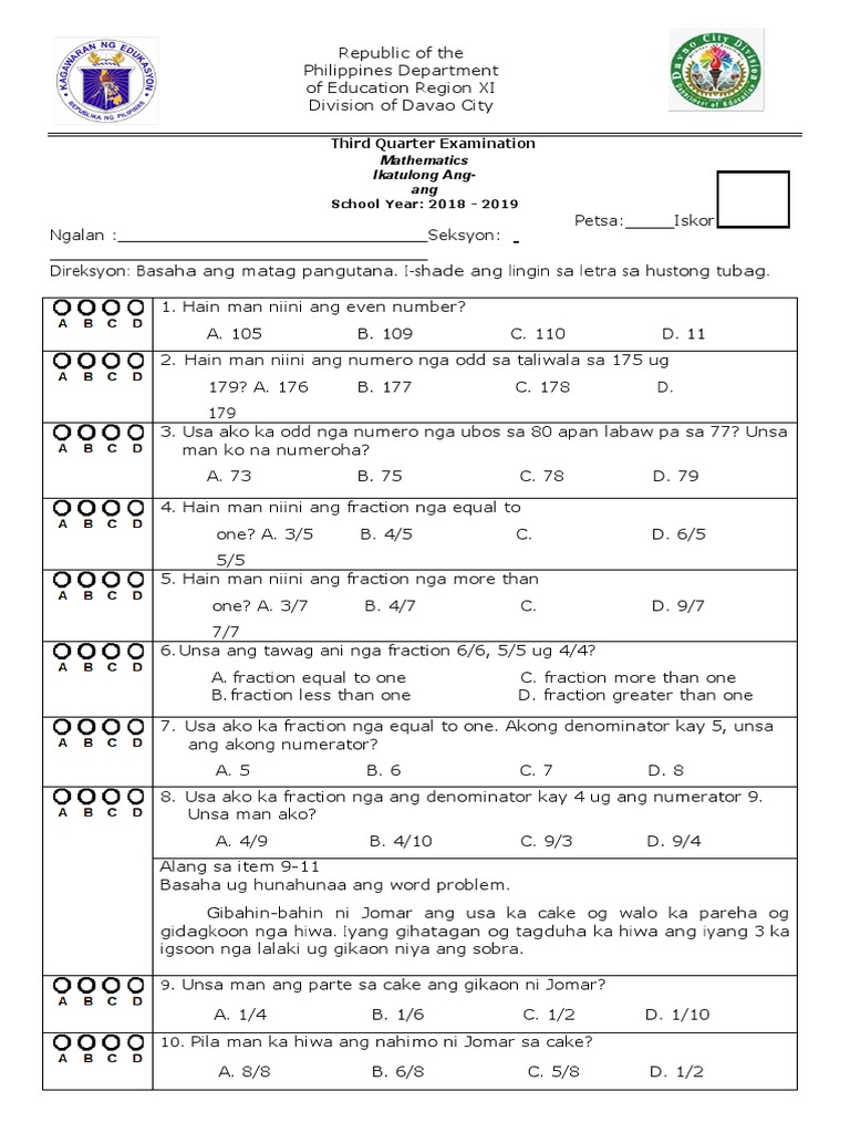 Grade 3 | PDF
