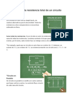 Resistencias y Condensadores