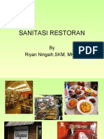 Sanitasi Restoran