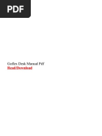 Goflex Desk Manual PDF