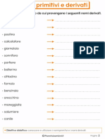 Schede Didattiche Nomi Primitivi Derivati 2