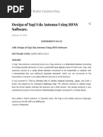 HFSS Design Guide | PDF | Antenna (Radio) | Waveguide