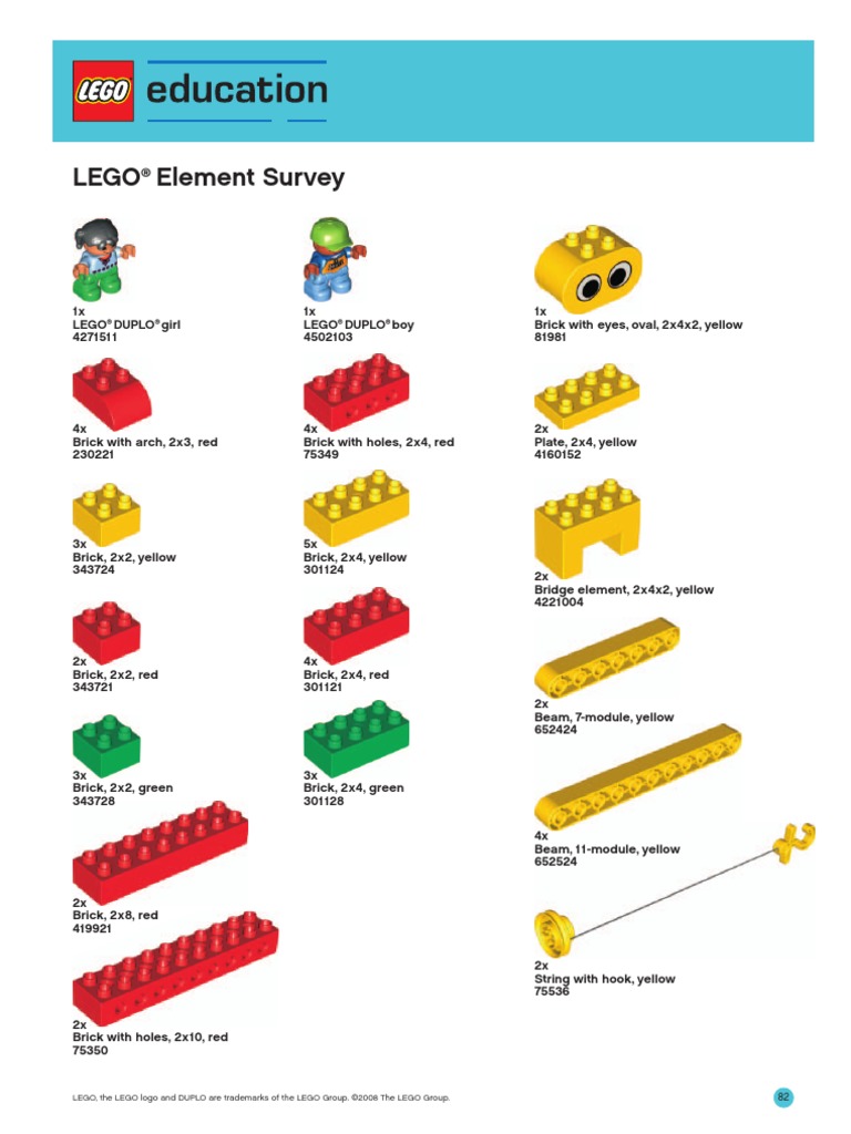 9656 Survey | PDF Lego Plastic Toys