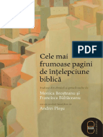 Cele Mai Frumoase Pagini de Intelepciune Biblica PDF