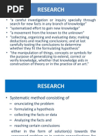 Research Methodology