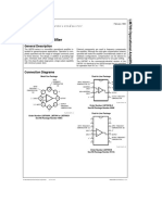 LM709 Operational Amplifiers PDF