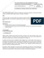 Guía de Aprendizaje de Estadistica Decimo Grado