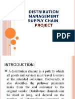 DISTRIBUTION MANAGEMENT