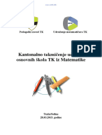 Kantonalno Takmicenje OS 2015 PDF