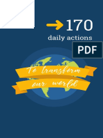 170 Actions For A Sustainable Lifestyle PDF