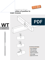 Connection of Purlins To Main Trusses