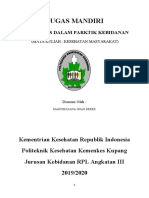 Tugas Mandiri Surveilens Dalam Parktik Kebidanan