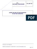 Guía para El Uso de Fotografías en CB Report CTL-OP 107-Ed.1 PDF