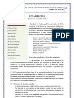 Junta Directiva: Reunión 26-Noviembre-2010