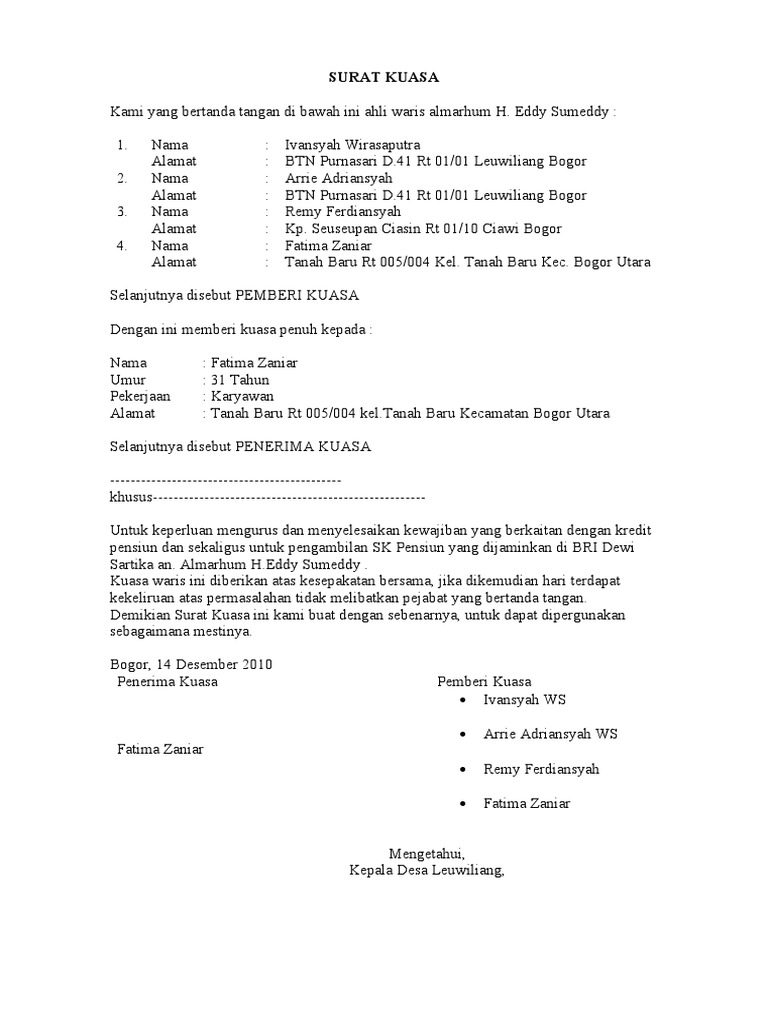 Contoh Surat Tuntutan Bayaran Projek work t