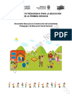 Documento Base Construccion Lineamiento Pedagogico Educacion Inicial