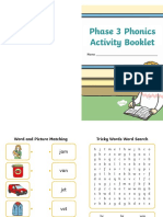 Year 1 Phase 3 Phonics Activity Booklet