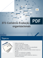Apresentação - 0372 Comércio - Evolução e Modelos Organizacionais