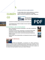 Principales Aspectos Del Cambio Climático