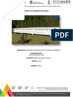 Operaciones de Maquinado para CMV PDF