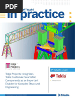 Tekla Steel Detailing Guide | PDF | Building Information Modeling | Drawing