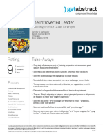 The Introverted Leader Kahnweiler en 33178 PDF