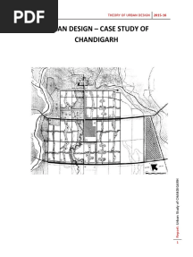 Urban Design - Case Study of Chandigarh PDF