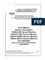 V500 - 800le - HD Parts Manual SN 13658 - 13696 PDF