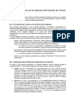 San Juan de Ribera y la reforma tridentina en Valencia