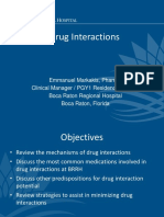 8-22-16-Lecture Grand Rounds Drug Drug Interactions PDF