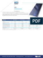 Paneles Solares - Hoja de Datos