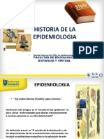 Historia de La Epidemilogia