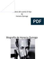 Análisis del cuento El Hijo de Horacio Quiroga