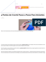 4 Pontos de Crochê Passo a Passo Para Iniciantes _ Revista Artesanato.pdf