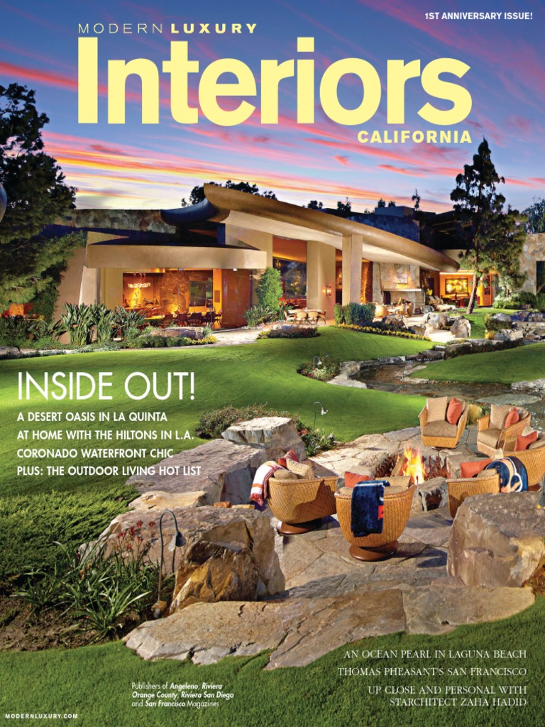 Modern Luxury Interiors California201404 PDF | PDF
