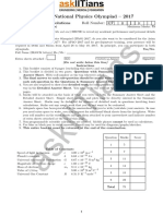 Inpho Solved Past Paper 2017 PDF