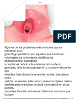 Trastornos Vulvovaginales Pediátricos Un Diagnóstico