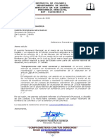 Oficio Preventivo Alcaldía Bomeros y Defensa C.
