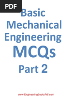 Basic Mechanical Engineering MCQs Part 2