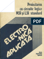 Proiectarea Cu Circuite Integrate Logice MSI Si LSI Standard